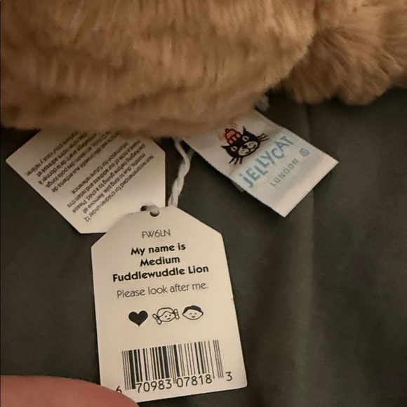 JellyCat fuddlewuddle lion - Picture 2 of 2